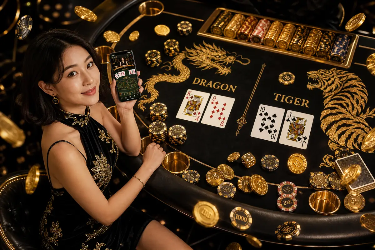 77mmr77 Dragon Tiger ကဒ်ဂိမ်း Live ပွဲ